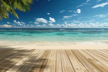 Fototapeta premium Maldives Travel Banner