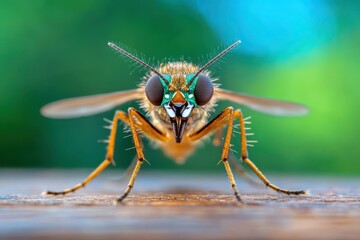 Fototapeta premium Close-up Mosquito Banner