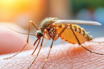 Close-up Mosquito Banner