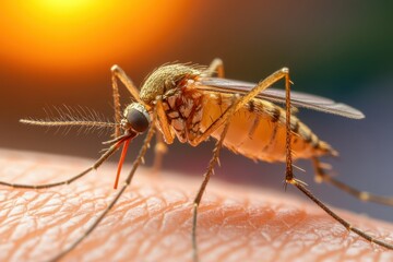 Close-up Mosquito Banner