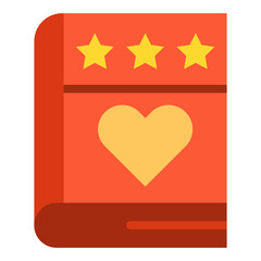 Book Lover Vector Design Icon Style