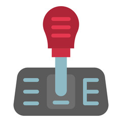 Gear Shift Vector Design Icon Style