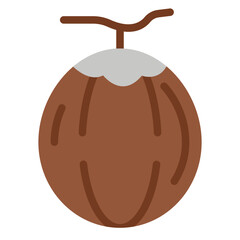 Coconut Vector Design Icon Style