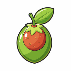 vector illustration of a camu