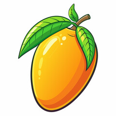 mango fruit vector illustration
