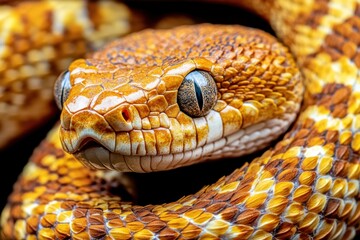 Obraz premium Close-up Snake Banner