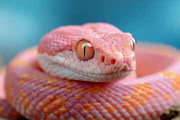 Obraz premium Close-up Snake Banner