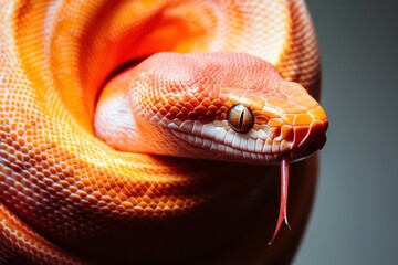 Fototapeta premium Close-up Snake Banner