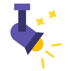 Searchlight Vector Design Icon Style