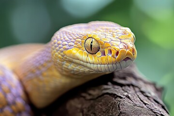 Obraz premium Close-up Snake Banner