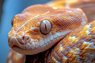 Fototapeta premium Close-up Snake Banner