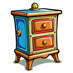 nightstand furniture icon