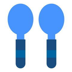 Baby Spoon Vector Design Icon Style