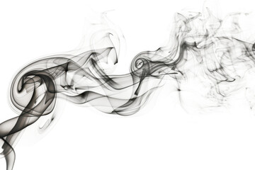 Ethereal Smoke Wisps Soft, Graceful, Isolated Transparent PNG