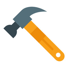 Hammer Vector Design Icon Style