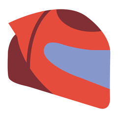 Helmet Vector Design Icon Style