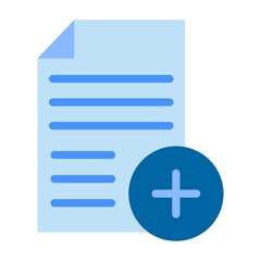 Obraz premium Add Vector Design Icon Style