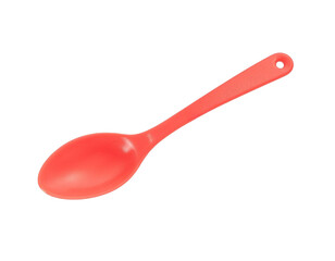 wooden spoon isolated on white