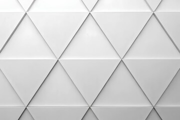 Fototapeta premium Minimalist white background with subtle gray geometric pattern, modern clean design, abstract 3D texture, elegant stylish surface, soft neutral composition