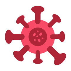 Obraz premium Virus Vector Design Icon Style
