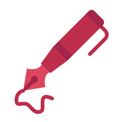 Pen Vector Design Icon Style