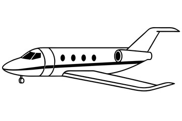 vector airplane icon