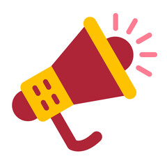 Announcement Vector Design Icon Style