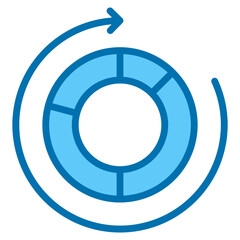 Fototapeta premium Infographic Icon