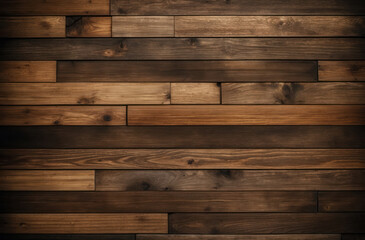 Fototapeta premium Natural wood texture background. Grain pattern surface. Rustic, organic nature. Brown beige, design element.