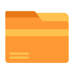 Folder Vector Design Icon Style