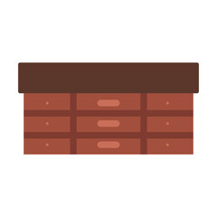 Credenza Vector Design Icon Style