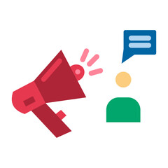 Advocacy Vector Design Icon Style