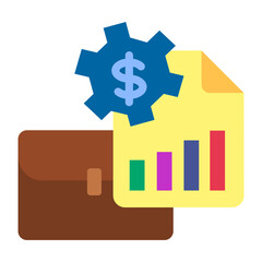 Portfolio Vector Design Icon Style