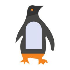 Penguin Vector Design Icon Style