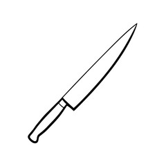 Obraz premium knife vector