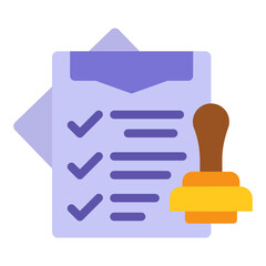 Authority Vector Design Icon Style