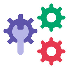 Configuration Vector Design Icon Style