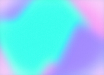 Aqua, Purple, and Pink Mesh Gradient with Grain Background