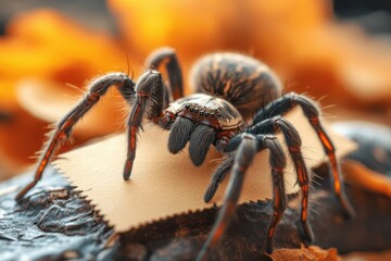 Close-up Spider Banner