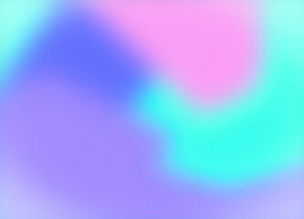 Aqua, Purple, and Pink Mesh Gradient with Grain Background