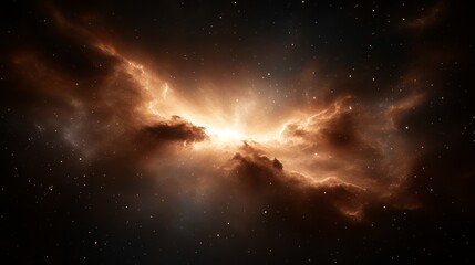 Obraz premium Cosmic aurora reflection over ocean sky celestial event spectacular viewpoint at dusk