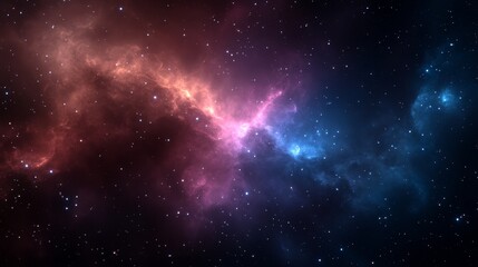 Naklejka premium Cosmic aurora reflection in ocean sky captivating scene serene environment dreamy viewpoint