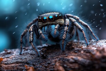 Close-up Spider Banner