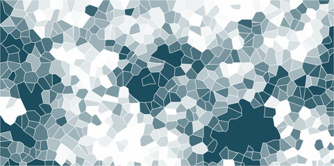 Abstract 3d rendering of triangulated surface. Voronoi diagram background. Seamless pattern with 3d shapes vector Vintage Quartz surface white. Colorful polygonal design consist of triangles.