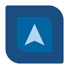 Navigation Vector Design Icon Style