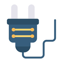 Plug Vector Design Icon Style