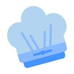 Obraz premium Chef Hat Vector Design Icon Style