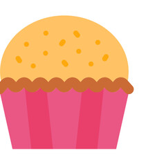 Cupcake Vector Design Icon Style