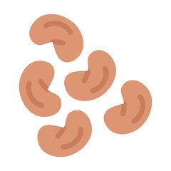Nuts Vector Design Icon Style