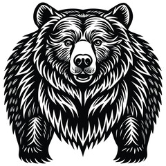 Adobe Illustrator Artworhttps://imstocker.com/en/keyworder#:~:text=Bear%20Head%20Tattoo.%20Mascot%20Creative%20Design.k